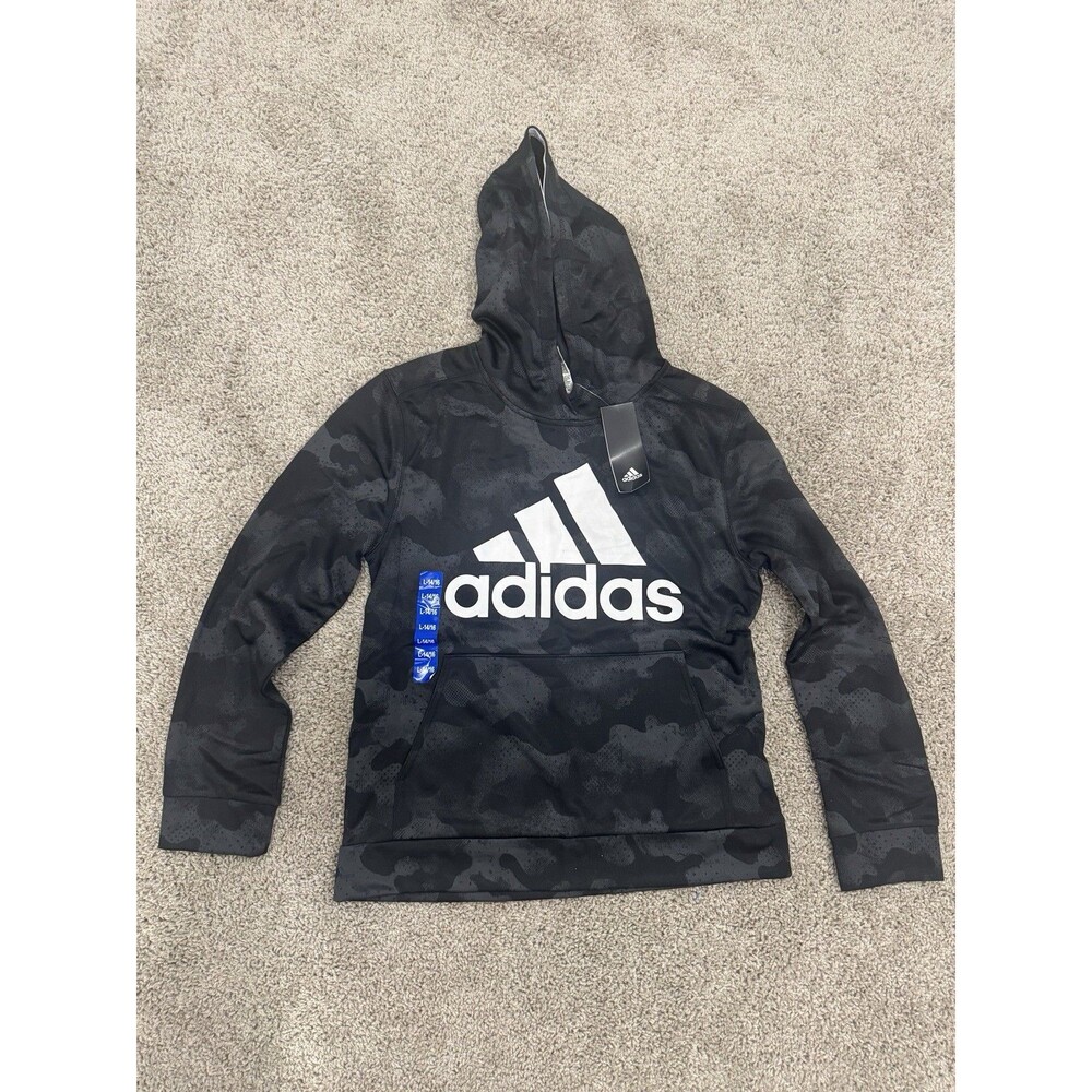 NWOT - Adidas - Long Sleeve - Logo - Youth Size L - Hoodie